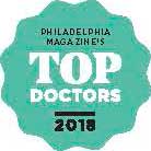 Philadelphia Magazine's: TOP DOCTORS - 2018