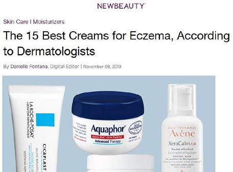 NEW BEAUTY - The 15 best creams for Eczemz, According to Dermatologist