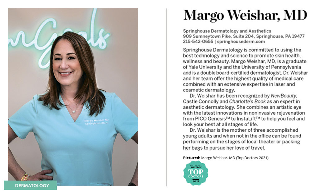 Dr. Margo Weishar Top Doctors 2021